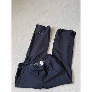 REI Co-op Outdoor Gore-Tex Rain Pants Size L Black Waterproof Gorpecore